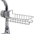 EARTHCONE Kitchen Bathroom Faucet Hanger Clip Lifting Storage Caddy Tray