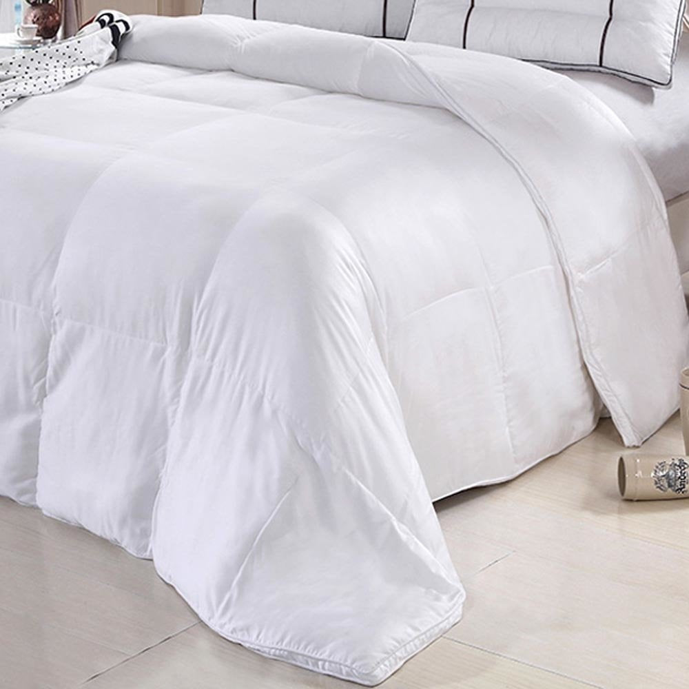 Bamboo Down Alternative Comforter, 300ThreadCount, Overfilled With Alternative Down Clusters, Bamboo Fabric Shell, King Size, 