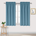 Dwcn Blackout Curtains For Living Room Thermal Insulated, Energy Saving & Noise Reducing Bedroom Curtains, Stone Blue, W 38X L 4