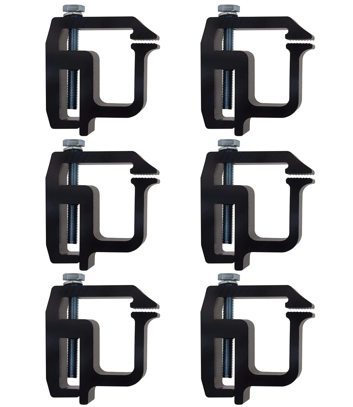 Kikito Mounting Clamps Truck Cap Topper Camper Shell For Silverado Sierra Dakota Ramf150 F250 Titan Tacoma Tundra 6Pc | Ladder R