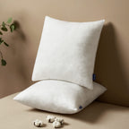 Miulee 24X24 Pillow Inserts Set Of 2, Square Decorative Throw Pillow Premium Fluffy Lumbar Pillow Forms Sham Stuffer For Living Room Sofa Couch Bed