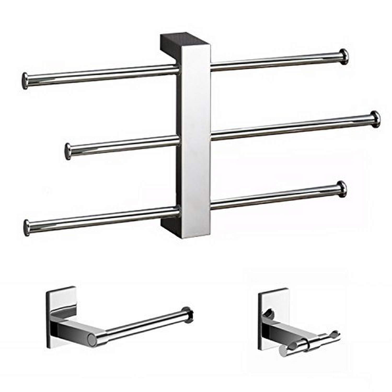 Gedy BR226 Bridge Wall Mounted with Adjustable, Chrome