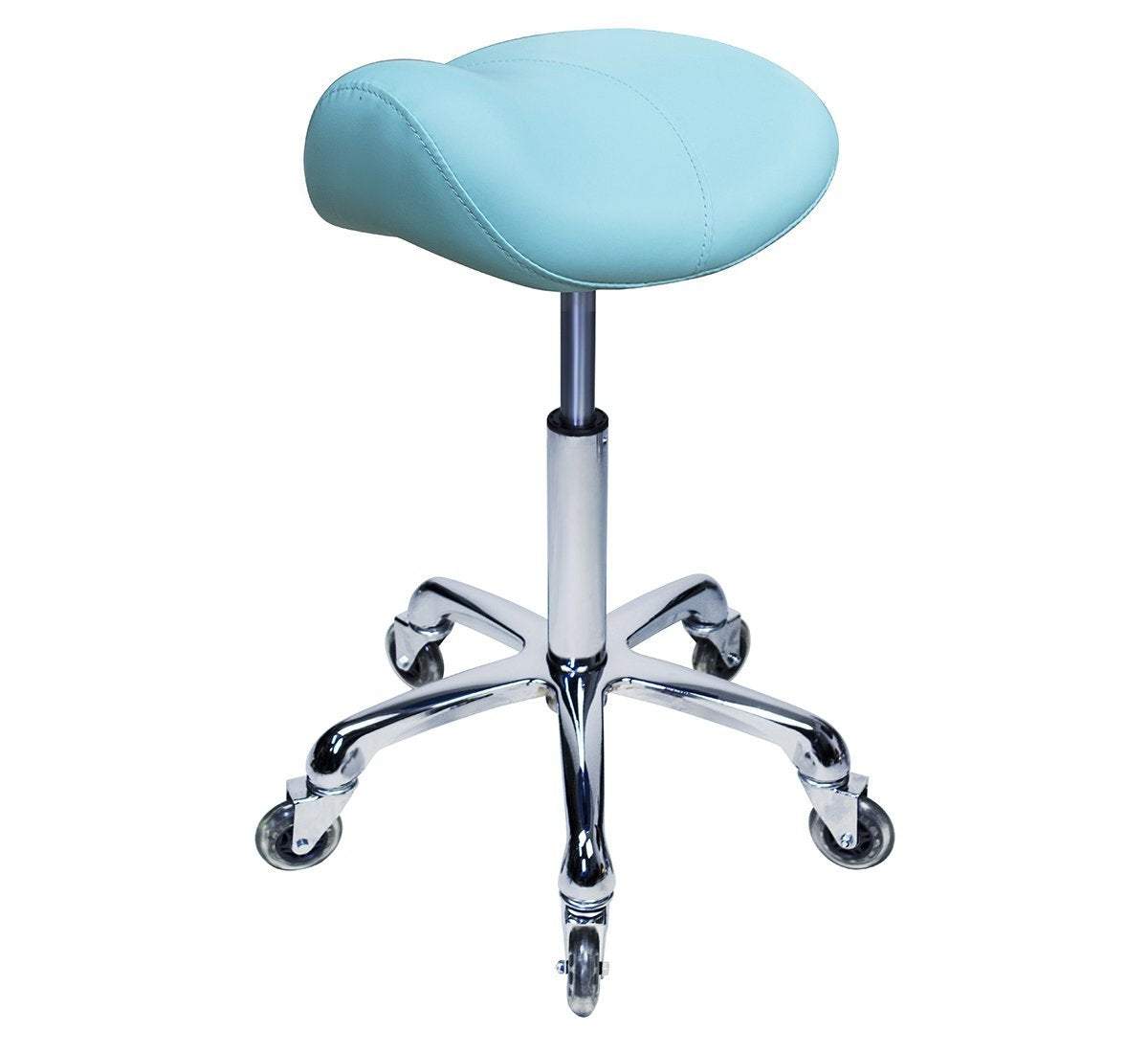 Antlu Saddle Stool Rolling Ergonomic Swivel Chair for Esthetician Massage Clinic Kitchen Tattoo Salon Cutting,Adjustable Hydraul