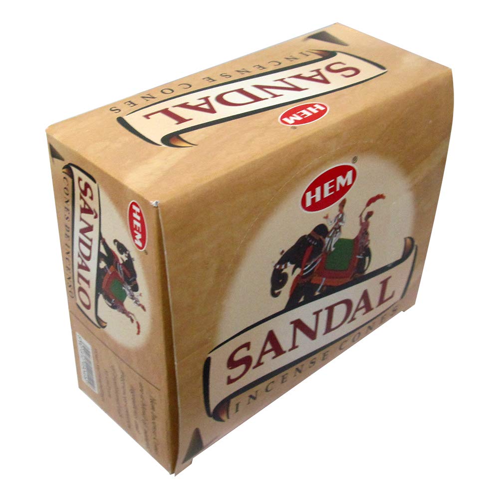Sandal Incense Cones And Cone Incense Burner Bundle Insence Insense Hem Incense