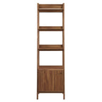 Modway 21&Quot; Bookshelf Display Case In Walnut