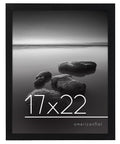 Americanflat 17x22 Picture Frame with Polished Plexiglass - Epic Collection - Gallery Wall Frames with Engineered Wood - Wide Ph