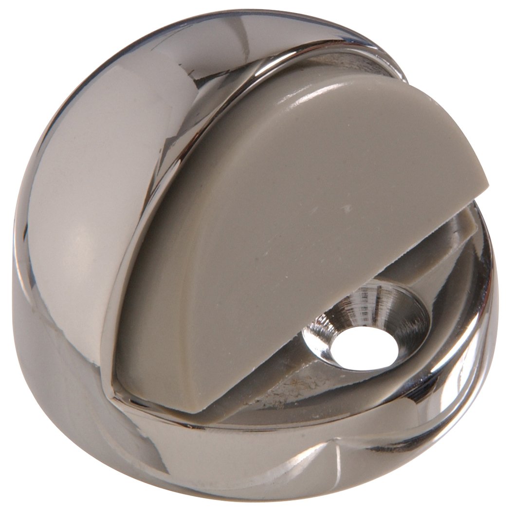 The Hillman Group 852970 High-Dome Door Stop, 1/2'-1', Chrome