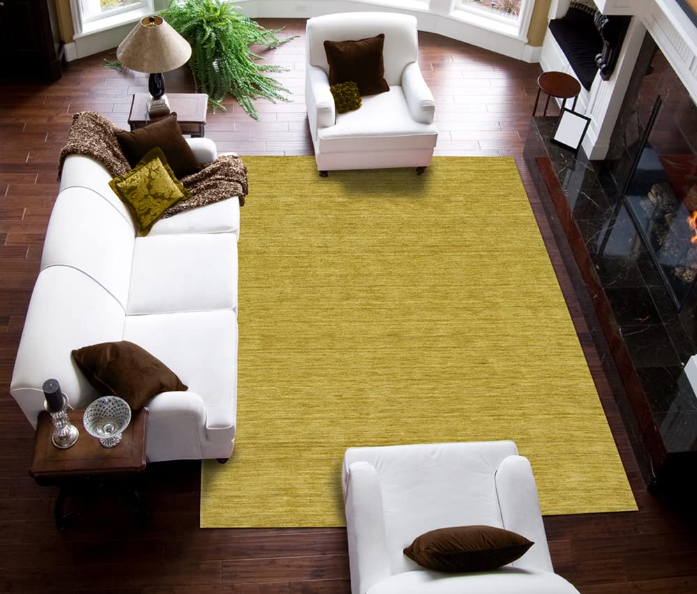 Dalyn Rugs Rf100 Rafia Area Rug, 3-Feet 6-Inch By 5-Feet 6-Inch, Kiwi