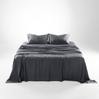 Olive + Crate Luxury Series 100% Tencel Eucalyptus Queen Size Sheets Set - 4Pc Super Soft Cooling Bed Sheets | Deep Pocket To 18