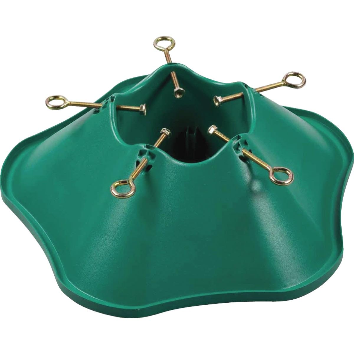 Jack Post 506-ST Christmas Tree Stand, Green Plastic, 6 Ft. Tree - Quantity 1