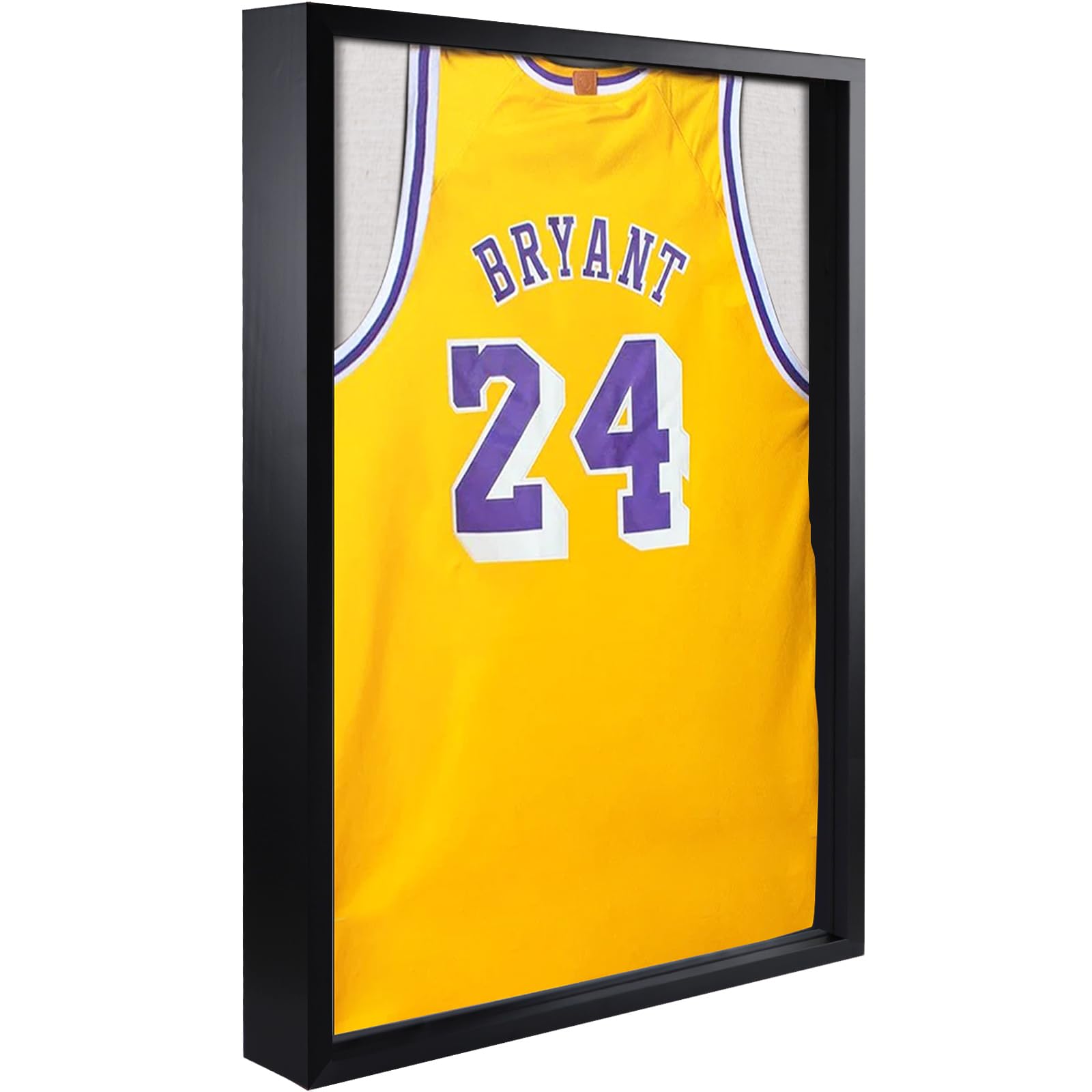 1DOT2 Shadow Box 20x30 Large Jersey Frame Display Case, Shadowbox Frames with Grade A Natural Pine Wood Acrylic for Football Bas