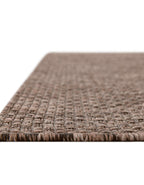 Unique Loom Outdoor Solid Collection Area Rug (7' 10'' X 10' Rectangle Light Brown/Ivory)