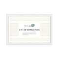 The Simple Things 8.5 x 5.5 Certificate Frame - Wood Frame - Holds Any Document Measuring 8.5 x 5.5 inches (White)