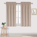 Dwcn Blackout Curtains For Living Room Thermal Insulated, Energy Saving & Noise Reducing Bedroom Curtains, Camel, W 42X L 45 Inc