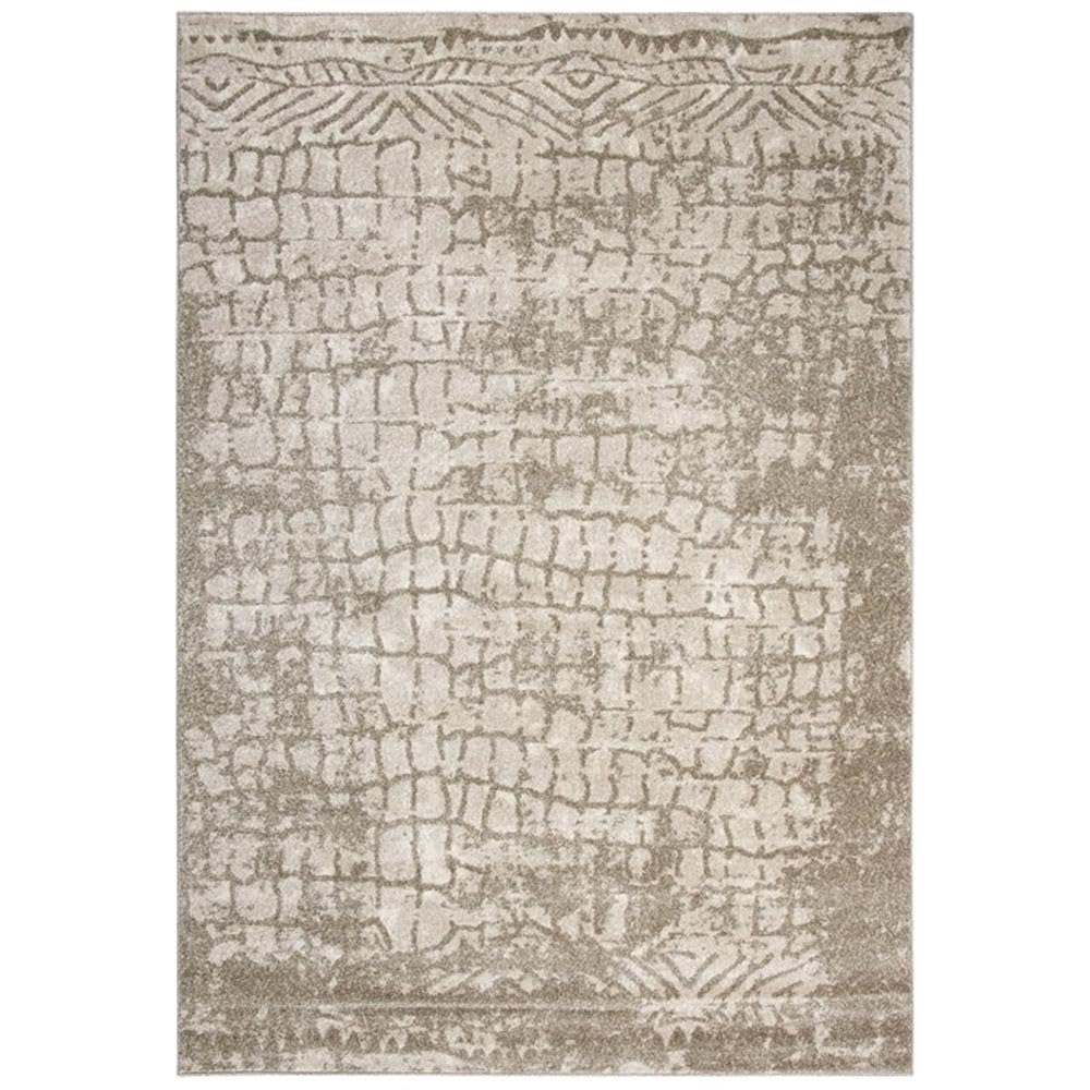 Rizzy Home Alora Decor Venice 8'10"X11'10" Abstract Beige/Brown/Ivory Power-Loomed Area Rug