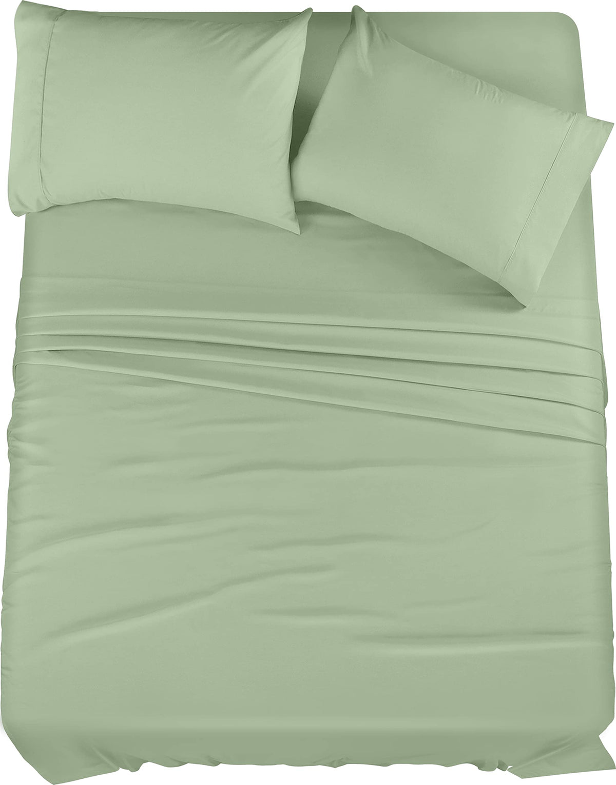 Utopia Bedding Queen Bed Sheets Set - 4 Piece Bedding - Brushed Microfiber - Shrinkage And Fade Resistant - Easy Care (Queen, Sa