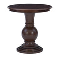 Powell 809-350 Espresso Round Accent Table 26'L X 26'W X 26'H