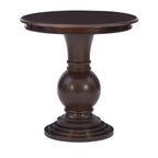 Powell 809-350 Espresso Round Accent Table 26'L X 26'W X 26'H