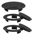 Biaungdo 3 Sets 2 Inch Outdoor Patio Table Umbrella Hole Ring And Cap Set, Standard Size Garden Beach Tablet Thicker Hole Ring P