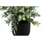 Monarch Specialties I 9580 Artificial Plant, 11' Tall, Eucalyptus Grass, Indoor, Faux, Fake, Table, Greenery, Potted, Set of 2, Decorative, Green Leaves