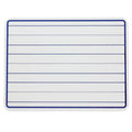 School Smart Lined Dry Erase Boards, 9 X 12 Inches, Pack Of 10