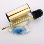 Bgl Toilet Brush Holder Gold, Stainless Steel 304 Gold Round Freestanding Toilet Bowl Brush And Holder For Bathroom
