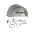 Hat Hanger White 10 Pack - Unique Hidden Design for Baseball, Cowboy, Fedoras Hats