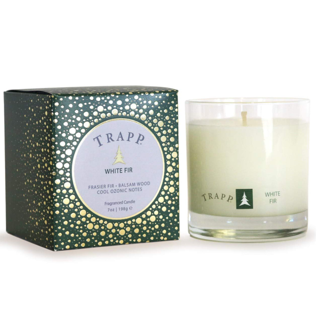 Trapp Seasonal Collection White Fir Poured Scented Candle, 7-Ounce