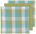Now Designs Check Dishcloth Set, Leaf