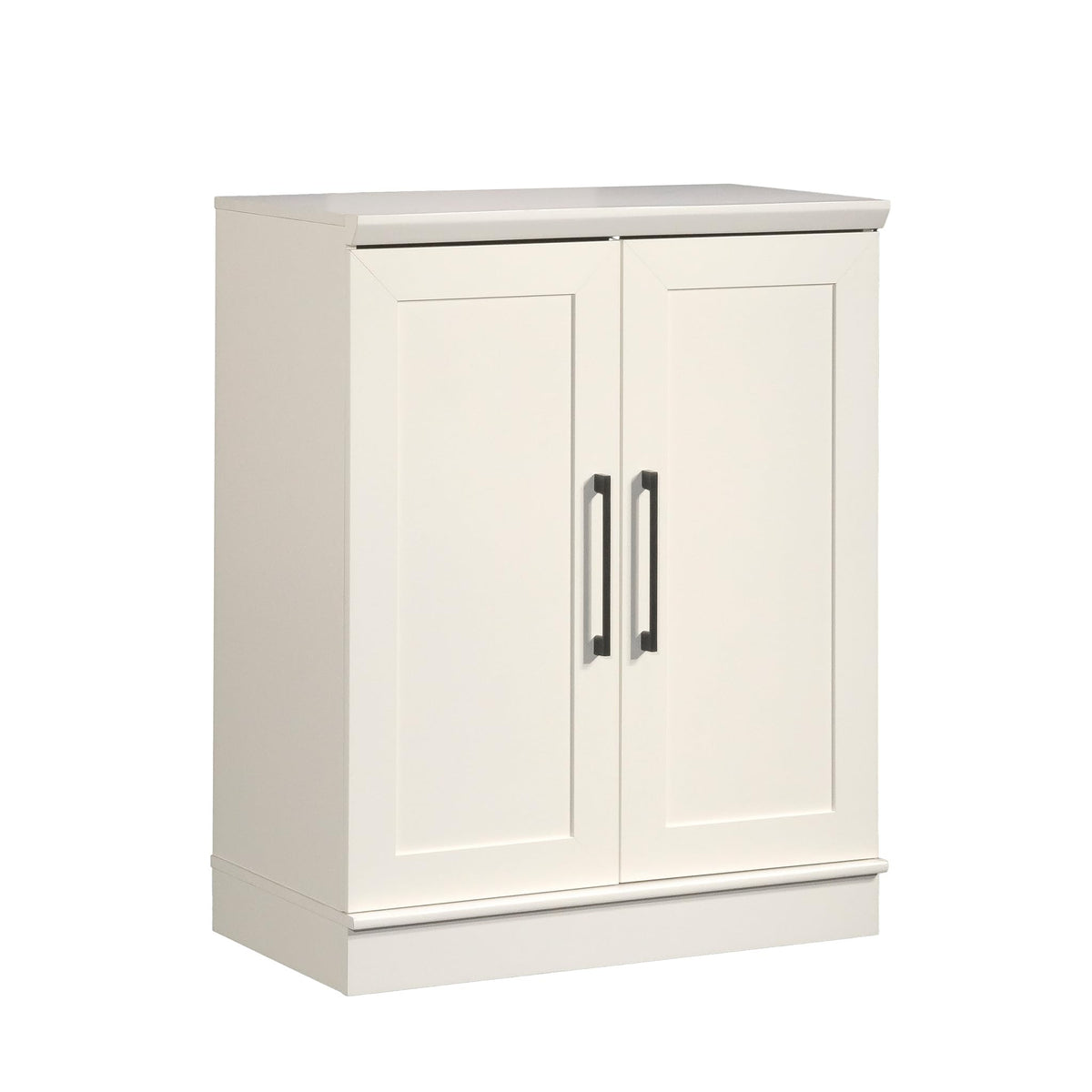 HomePlus Small Kitchen Pantry Storage Cabinet with Adjustable Shelves, Laundry Bathroom Storage Cabinet, Soft White Finish
