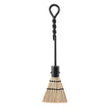 Minuteman International Rope Handle Single, Mini Brush Fireplace Tool, Mini 18-in, Black