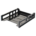 Officemate Front Load Letter Tray, 10 1/2'H X 12 1/2'W X 2 7/8'D, Black