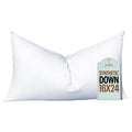 Pillowflex Synthetic Down Pillow Insert - 16X24 Down Alternative Pillow, Ultra Soft, Large Standard Rectangle, Lumbar, Back, Sle