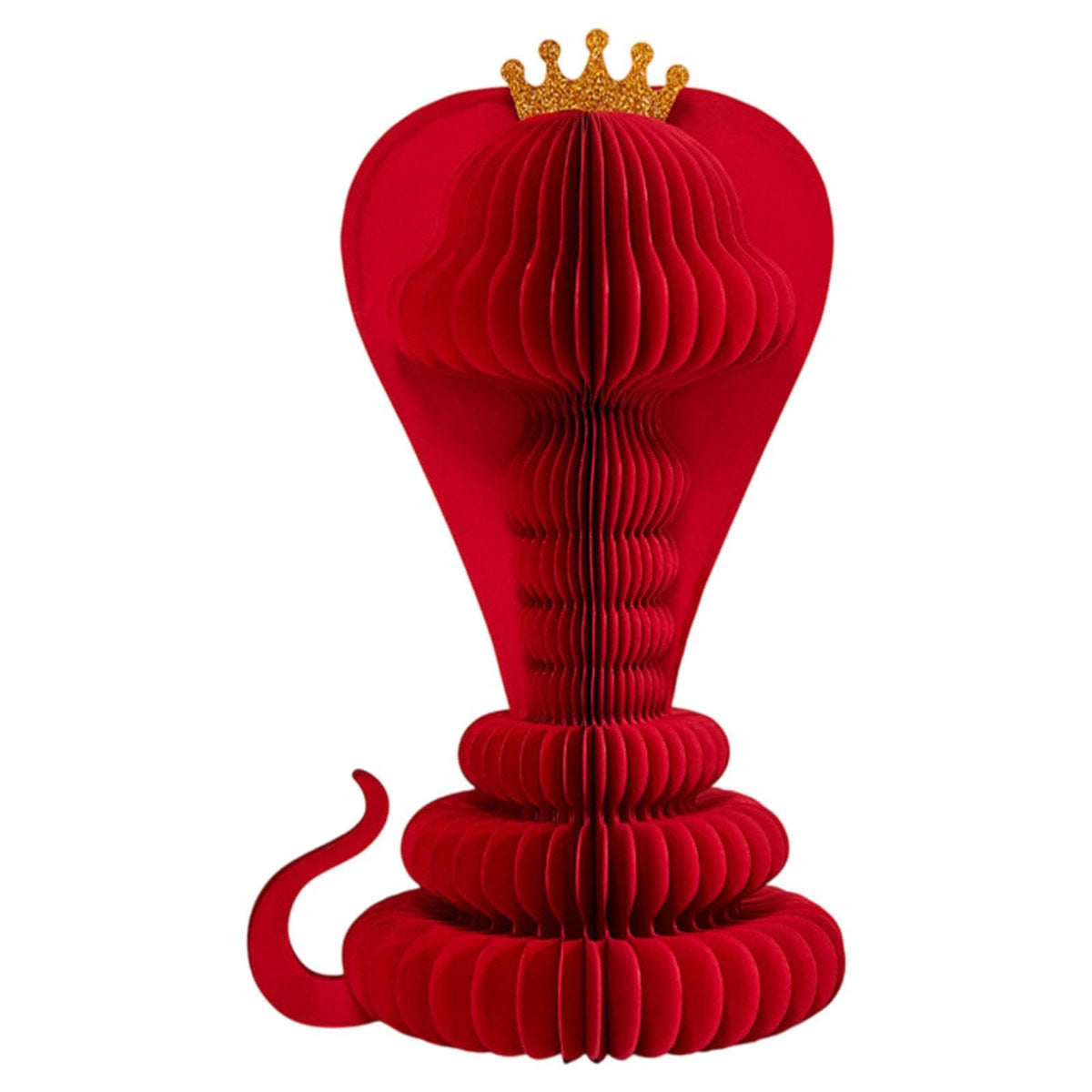 ATORSE 2025 Chinese New Year Red Origami Snake Craft for Holiday Gathering Cabinets Style C|Home & Garden | Greeting Cards & Par
