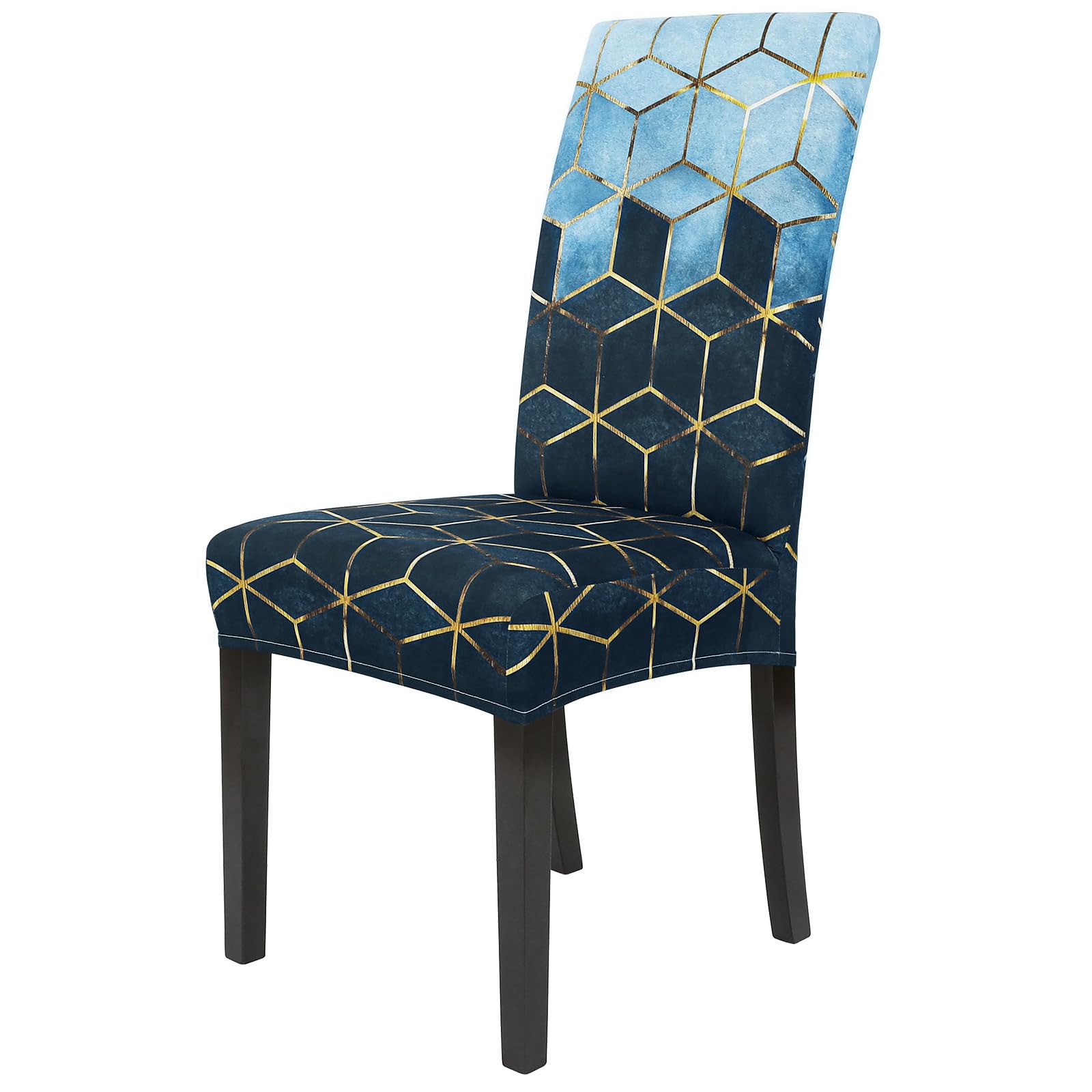 Gibelle Dining Room Chair Covers Set Of 8, Stretch Parsons Chair Slipcovers Universal Removable Washable Chair Seat Covers Prote