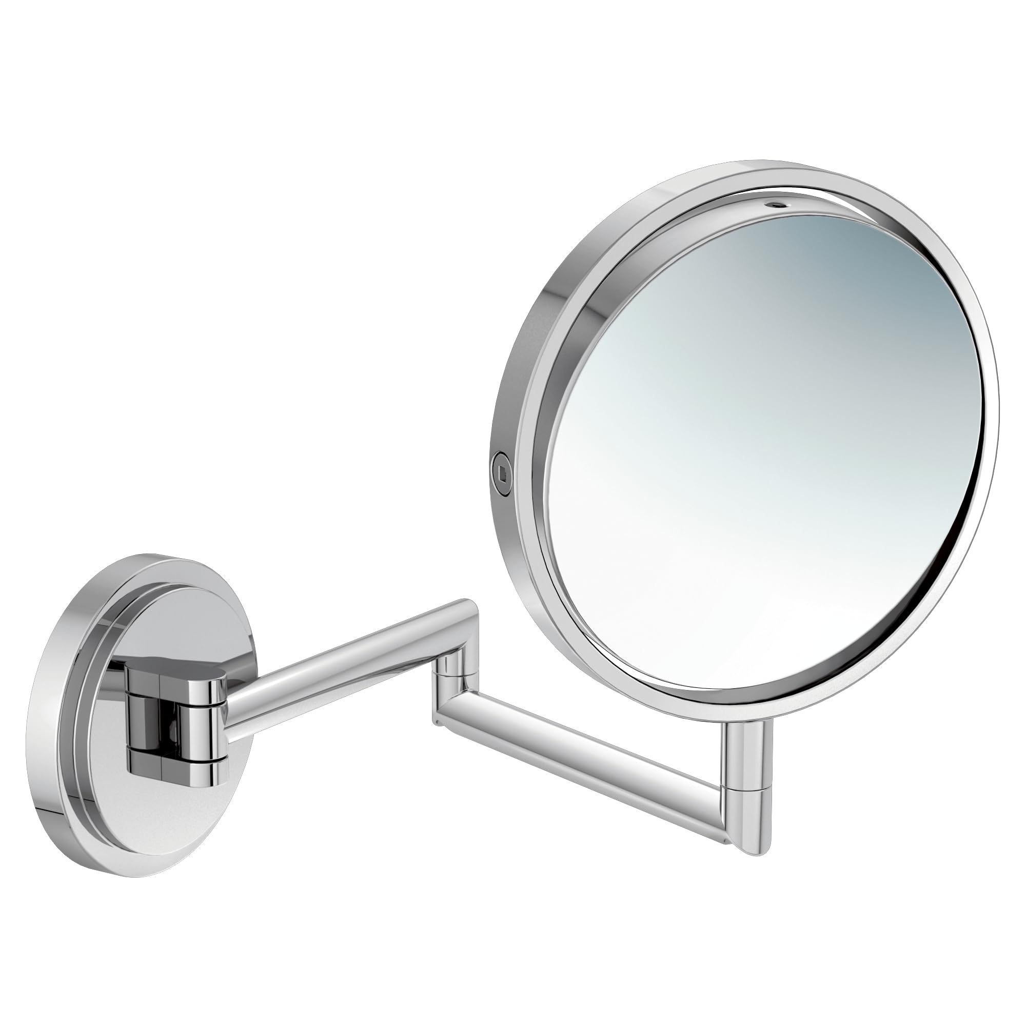 Moen Arris Chrome 5.94 Dual-Sided Extendable Wall Mount 5X Magnifying Mirror, YB0892CH