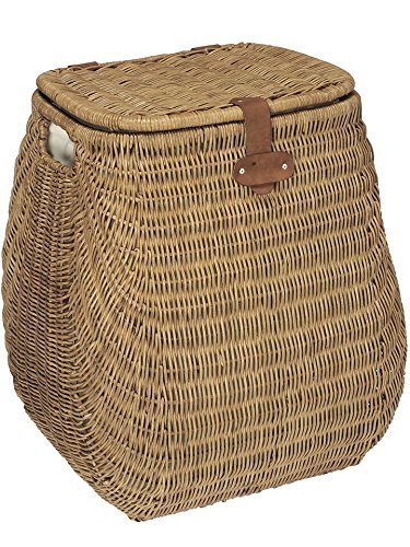KOUBOO 1030042 Wicker Hamper, Brown