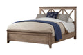 Alpine Furniture Potter Panel Bed Full French Truffle