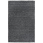 Rizzy Home Alora Decor Emerson 5' X 8' Solid Dk. Grey/Gray/Rust/Blue Hand-Tufted Area Rug