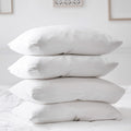 Waterproof Pillow Protectors 4 Pack, Standard Size Zippered Pillow Cases, Pillow Covers 20' X 26', Soft & Breathable Pillow En