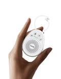 FOXFINE Portable White Noise Machine - 30 Soothing Sounds, Memory Function, 32 Volume Levels, Child Lock, Timer, Mini Sound Mach