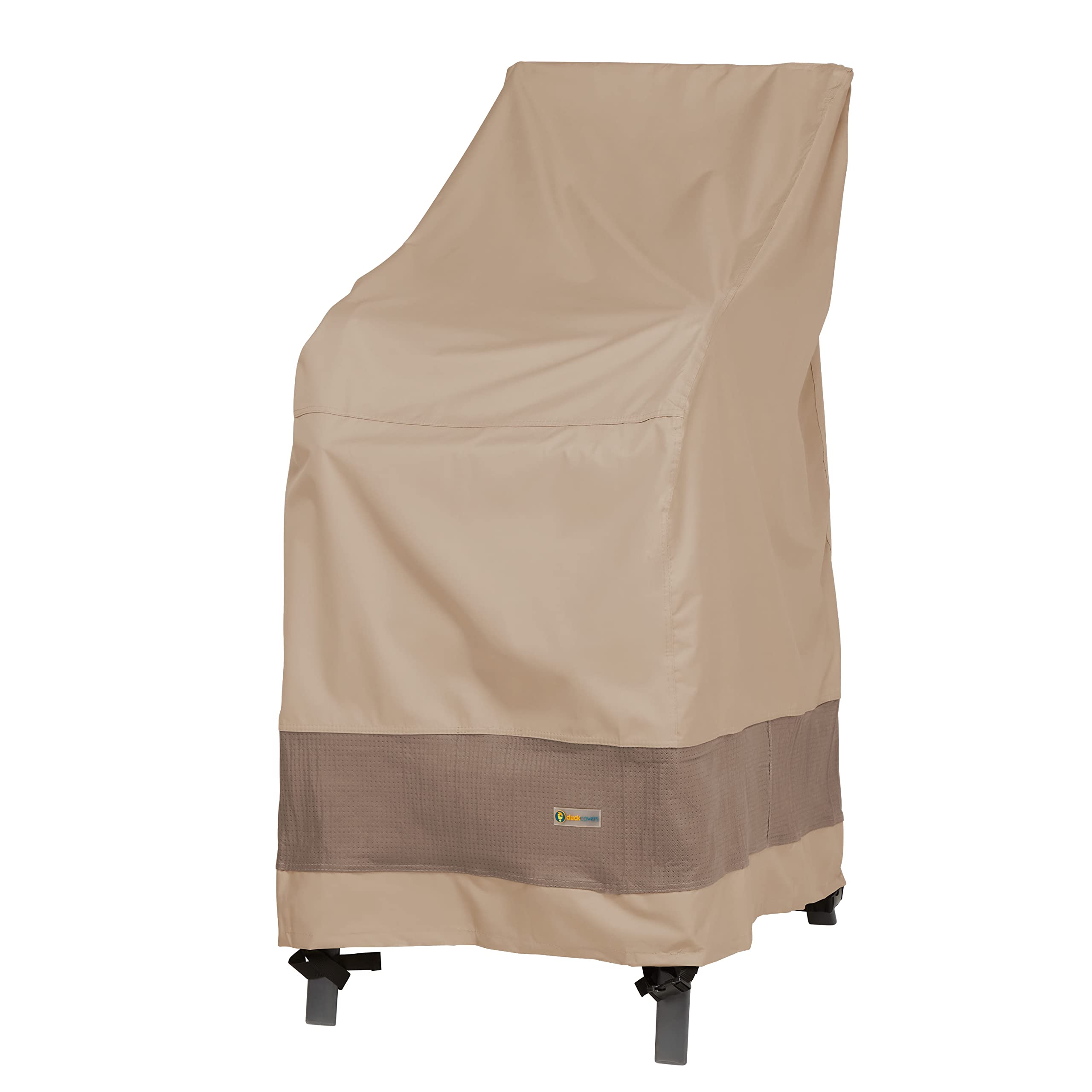 Duck Covers Elegant Waterproof 26 Inch W Stackable Patio Chair Cover