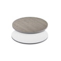Flash Furniture 30 Round Table Reversible Laminate Top, White/Gray (Pack of 1)