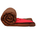 Svt Microfiber 200Tc Comforter (Double Bed_Coffee & Pink)