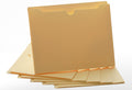Manila File Jackets, 2 Inch Expansion, Letter Size, Reinforced Straight-Cut Tab, 6 Pack