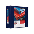 Staples 976049 Heavy-Duty 4-Inch D 3-Ring View Binder Navy Blue (26372)
