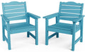 Lahaap Patio Chairs Set Of 2, Weatherproof Hips Outdoor Dining Chair With Ergonomics Wide Seat, 400Lbs Capacity Outdoor Chairs F