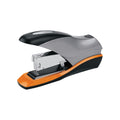 Swingline Stapler, 70 Sheet Capacity, Optima 70, Jam Free, Reduced Effort, Soft Grip, Metal, Silver, Black And Orange (87870)