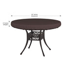 Covers & All Round Table Top Cover, 12 Oz Waterproof Uv & Weather Resistant Patio Table Cover, Outdoor Table Cover For Patio Outdoor Furniture & Coffee Table (36' Dia X 4' H Inches, Coffee)