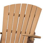 OS Home and Office 519CTB Folding Adirondack, One Size, Cedar/Tudor Brown